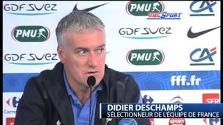 D Deschamps évoque le cas Yoann Gourcuff [upl. by Bennir]