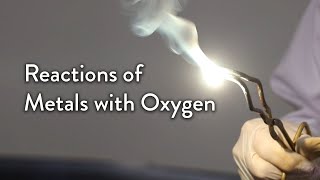 The Reaction of Metals with Oxygen [upl. by Carlota]