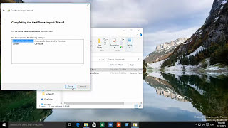 Windows 10 and 11  How to Import a Certificate to your personal certificate store [upl. by Nairrot]