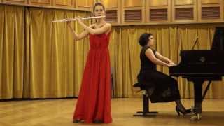 WA Mozart Andante In C K315 for flute and piano [upl. by Aihsikal]