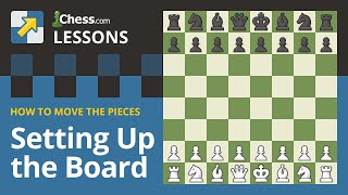 How to Set Up the Board in Chess [upl. by Notsuj]