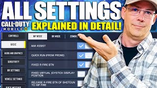 The ULTIMATE CODM Settings Guide 😍 COD Mobile Settings Explained [upl. by Phoebe]