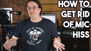 HOW to GET RID of MIC HISS  SpectreSoundStudios TUTORIAL [upl. by Honan754]