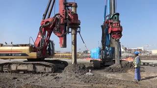 RCC Pile concreting cast in situ method [upl. by Sillert94]