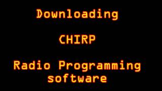 Downloading CHIRP radio programming software [upl. by Rooke]