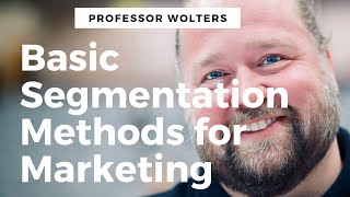 Basic Market Segmentation Models [upl. by Elyrpa206]