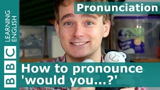 Pronunciation How to pronounce would you [upl. by Josee]