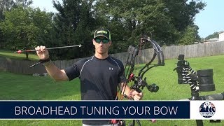 Broadhead Tuning Your Bow Fixed Blades [upl. by Anaujal]