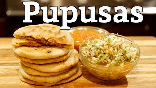 How to make Salvadoran Family Pupusas Recipe With Curtido  Views on the road Viewer Recipe [upl. by Ahtiekahs]