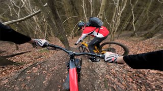 Dalby Forest Off Piste MTB in December [upl. by Illah]