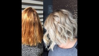 Du Roux au Blond  Transformations avec Blankita Styles [upl. by Ecital273]