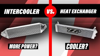 Intercooler Vs Heat Exchanger  Behind The Builds  ZZPerformance [upl. by Bertold]