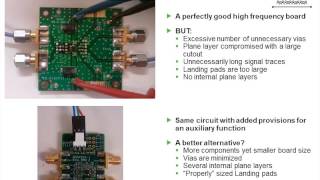 High Speed and RF Design Considerations [upl. by Nittirb]