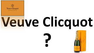 How to say Veuve Clicquot CORRECTLY French Champagne Pronunciation [upl. by Daj]