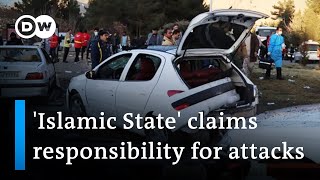 Bombings in Iran Islamic State claims responsibility  DW News [upl. by Ecitnirp]