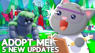 5 NEW Upcoming Adopt Me Updates New PETS  New Map Release Roblox Adopt Me [upl. by Bolme]