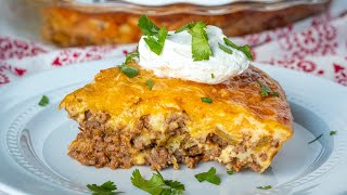 Impossible Taco Pie [upl. by Ochs]