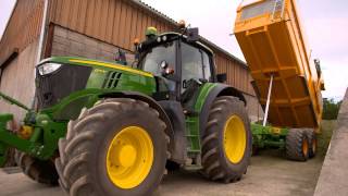 Traktor John Deere 6M [upl. by Ahtnama]