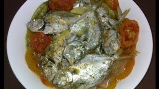 Pinangat Na Sapsap Sa Kamatis Pinoy Recipe  pony fish [upl. by Cotterell]