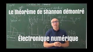 Le critère de Shannon démontré [upl. by Torras946]