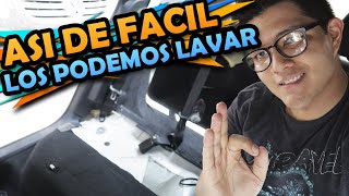 COMO QUITAR LOS ASIENTOS DEL CARRO PARA LAVAR LA TELA  Livander [upl. by Elleirua]