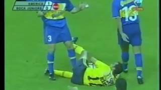 Cuauhtémoc Blanco vs Boca Juniors Semifinal Libertadores 2000  Vuelta [upl. by Samford]