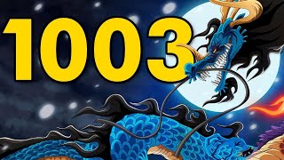 One Piece Chapter 1003 Review  BACK TO BACK [upl. by Brunhilde]