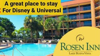 ROSEN INN  LAKE BUENA VISTA REVIEW amp TOUR [upl. by Win824]