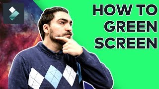 How To Use a Green Screen  Filmora Tutorial [upl. by Elleynod449]