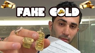 HOW TO SPOT FAKE GOLD [upl. by Anhavas]