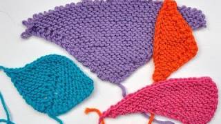 Stricken lernen  Dreieckstuch Grundlagen  Teil 2  Baktus amp Co Super Easy [upl. by Torrell]