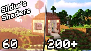 How to Increase FPS in Minecraft With Sildurs Shaders and Optifine For Low End PCs [upl. by Valley812]