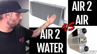 Intercoolers  Air to Water vs Air to Air for a Street Car [upl. by Checani430]