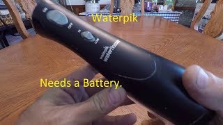 Changing the battery in a Waterpik Water Flosser [upl. by Nager739]