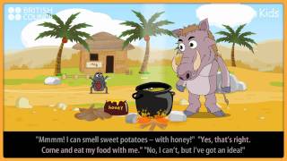 Why Anansi has thin legs  Kids Stories  LearnEnglish Kids British Council [upl. by Koval817]