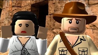 LEGO Indiana Jones The Original Adventures Walkthrough Part 3  Pursuing the Ark amp Opening the Ark [upl. by Gove]