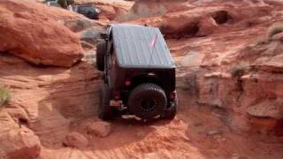 Extreme offroad obstacles at Winter on the Rocks Jeep offroad wrangler rubicon [upl. by Lockwood]