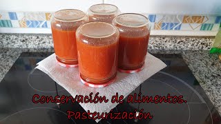 Conservación de alimentos Pasteurización [upl. by Howes]