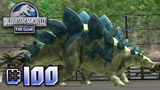 Brawlasaurs  Jurassic World  The Game  Ep 100 HD [upl. by Eenahpets]