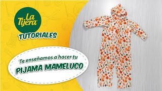 Tutorial Pijama Mameluco para Niño [upl. by Ylyl]