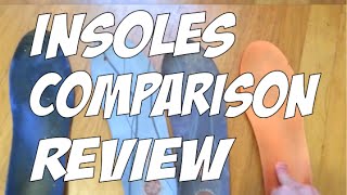 Insoles comparison review  Superfeet Sorbothane amp Orthaheel [upl. by Dawn]