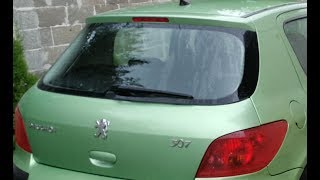 Peugeot 307 how to change rear lights [upl. by Kirshbaum]