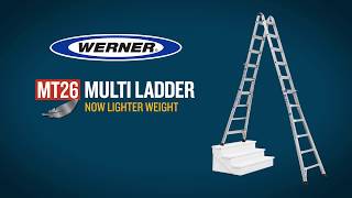 Werner  MT26 Multi Purpose Ladder [upl. by Mccartan]