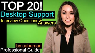 Top 20 Desktop Support Interview Questions and Answers  Help Desk Training Ace the Interview [upl. by Bronny515]