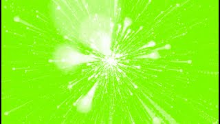 Center Particles green screen Light flare glow shine FREE effect 4K [upl. by Nosidam]