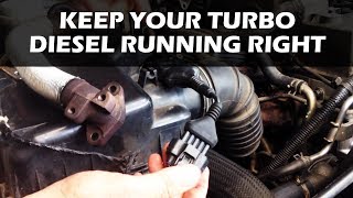 How to fix EGR Soot Buildup in a Turbo Diesel [upl. by Ennayar]