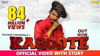 Gulzaar Chhaniwala  KASOOTE Official  New Haryanvi Songs Haryanavi  Latest Haryanvi Songs [upl. by Oilegor]