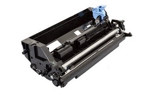 How to clean Kyocera Toner Unit – Developer unit FS1135MFP DV1140E [upl. by Revolc]