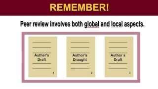 Peer Review Commenting Strategies [upl. by Nahor]