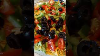 THE BEST TACO DIP  EASY TO MAKE APPETIZER FOR EVERYONE  RUBY TUESDAY shorts [upl. by Yellat]